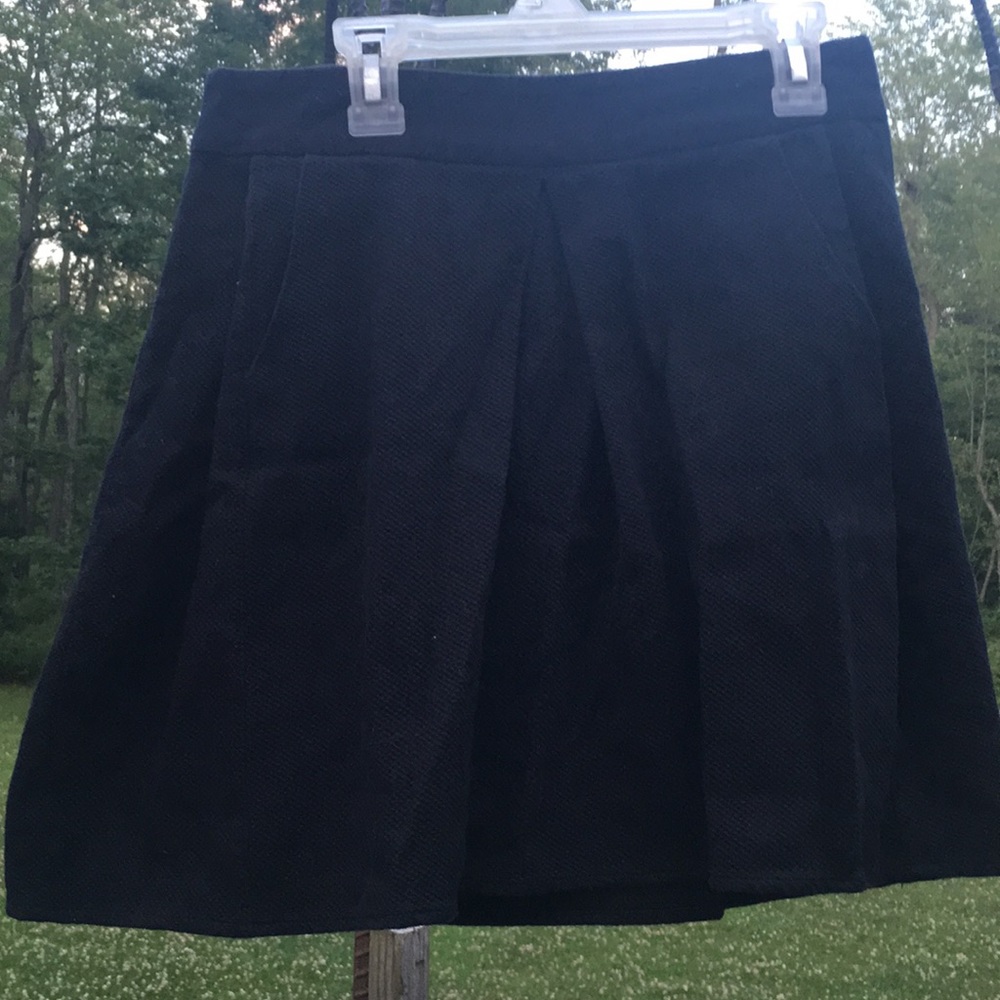 Cotton black skirt Brazilian designer